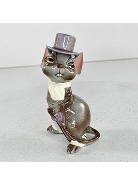 Vintage Hagen Renaker DW Papa City Mouse Farmer Figurine Rat *Repaired*